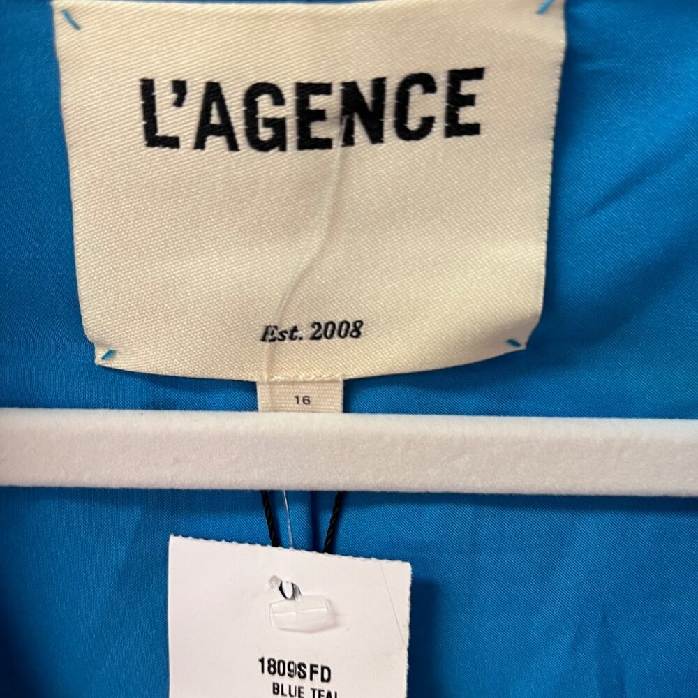 L'AGENCE Riva Oversized Knit Blazer 16 NWT - Picture 5 of 10